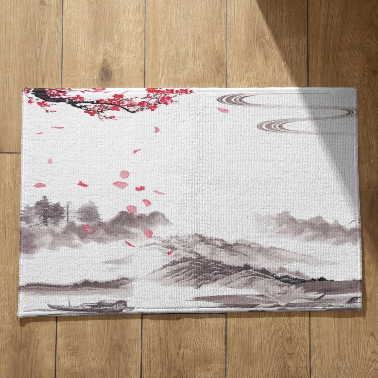 Tapis d'entrée extérieur original lavable et ultra doux pour la maison