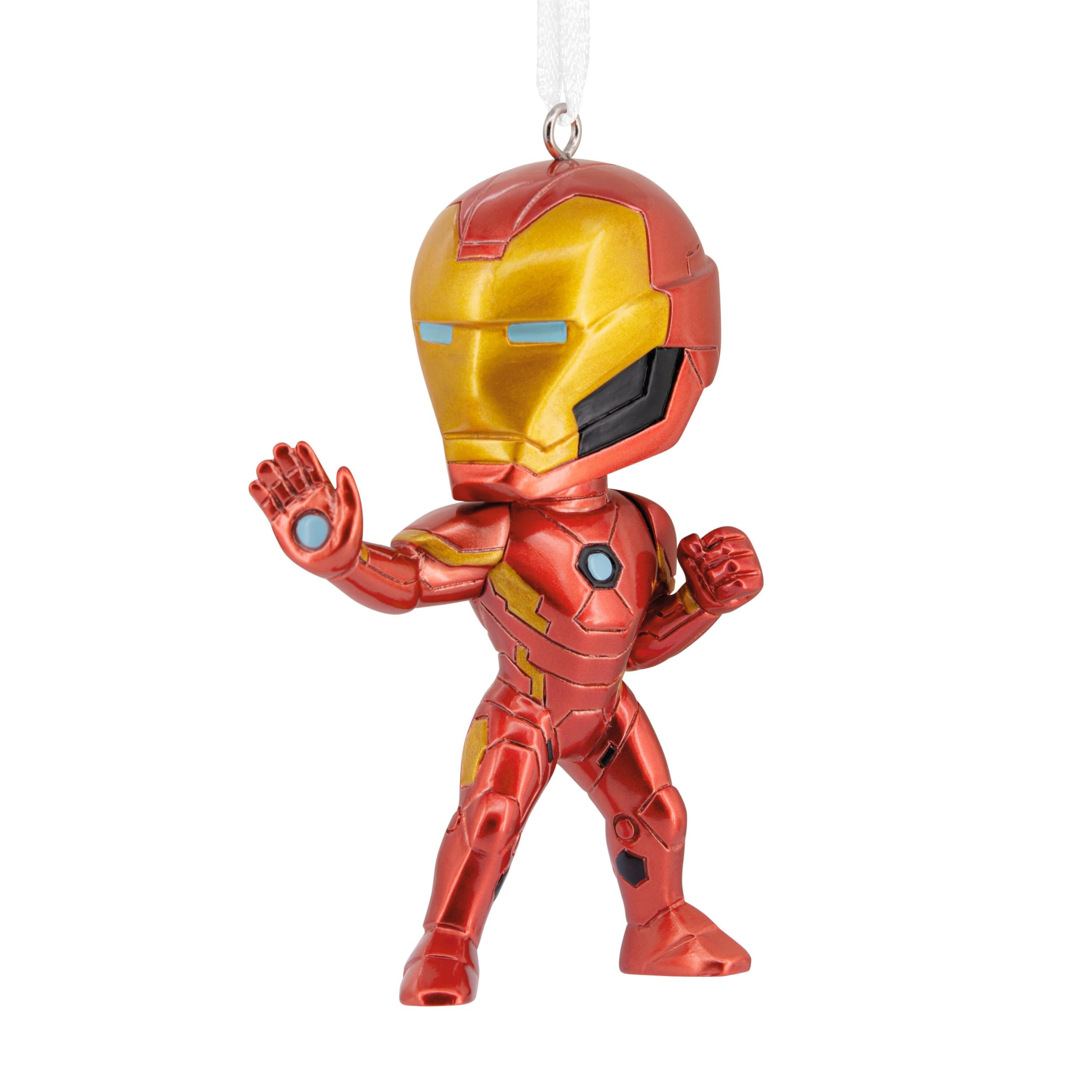Hallmark Collectable MARVEL Stylised Iron Man Ornament, Christmas Tree Decoration