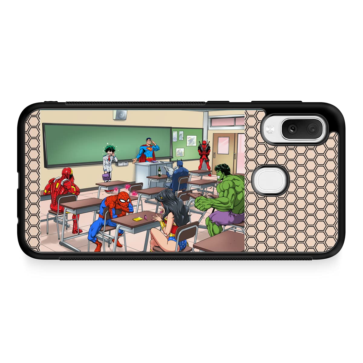 Buy Samsung Galaxy A20e Case (Black) MCU Parody Justice League My