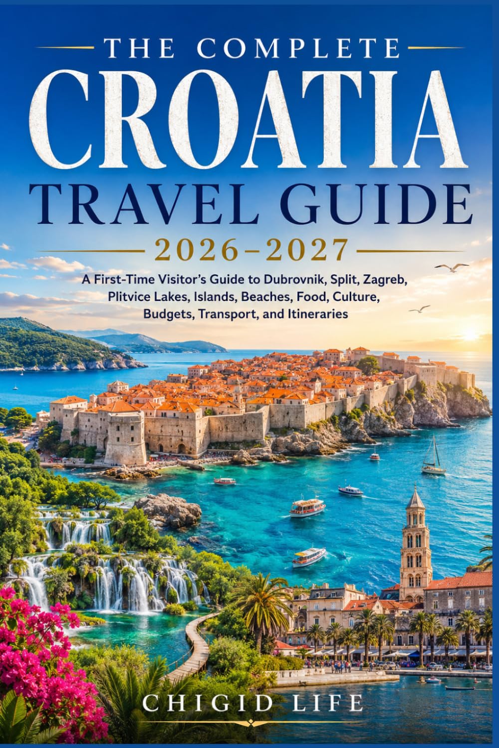 THE COMPLETE CROATIA TRAVEL GUIDE 2026-2027: A First-Time Visitor’s Guide to Dubrovnik, Split, Zagreb, Plitvice Lakes, Islands, Beaches, Food, Culture, Budgets, Transport, and Itineraries