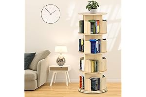 Spinning Shelf Organizer: The Ultimate Space-Saving Bookcase