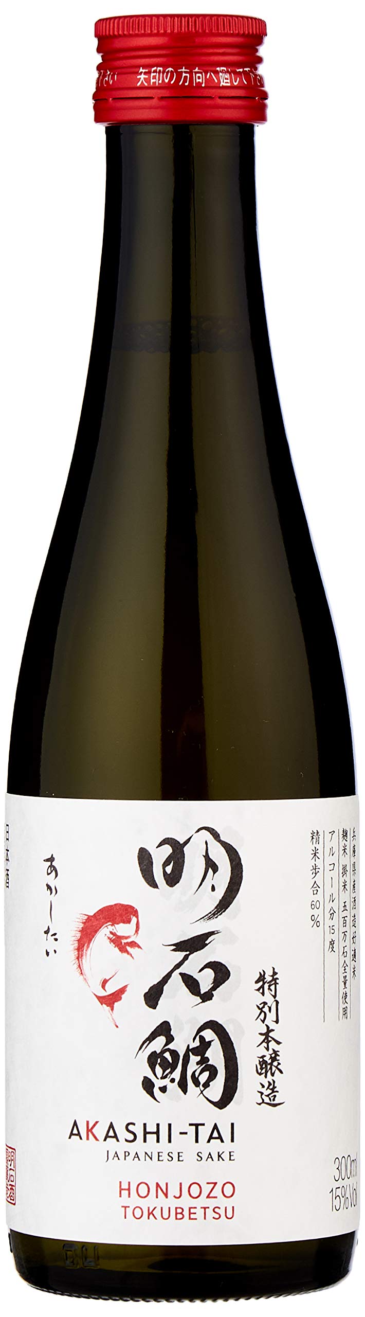 Akashi Tai Tokubetsu Honjozo Sake, 30 cl