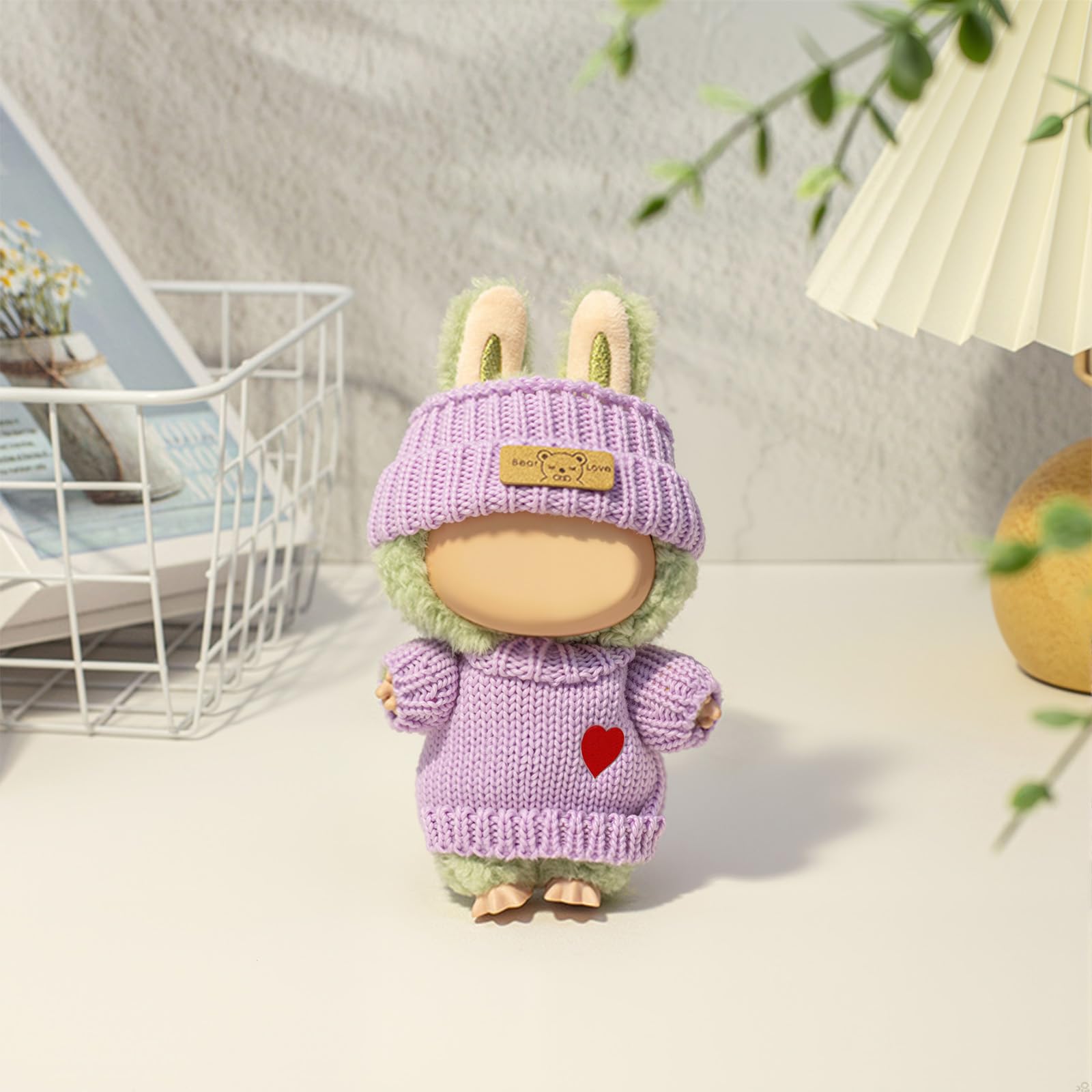 Amazon.com: Clothes for LABUBU Doll (NO Doll), Handcrafted Crochet