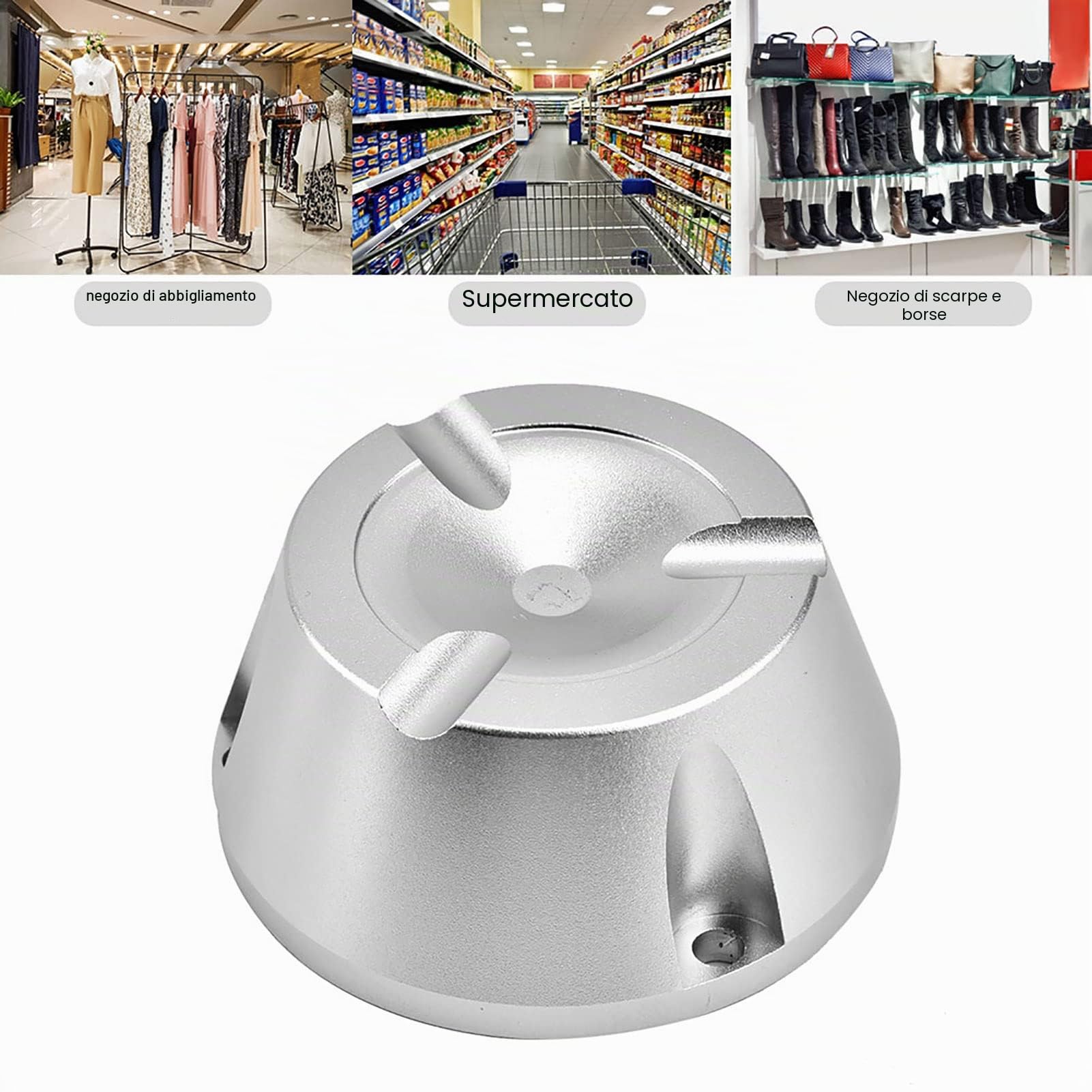 Dispositivo di Rimozione Antifurto Per Vestiti del Centro Commerciale, Dispositivo di Sblocco Magnetico con Fibbia a Sgancio Magnetico Per Dispositivo di Sblocco di Etichette di Sicurezza con Magnete