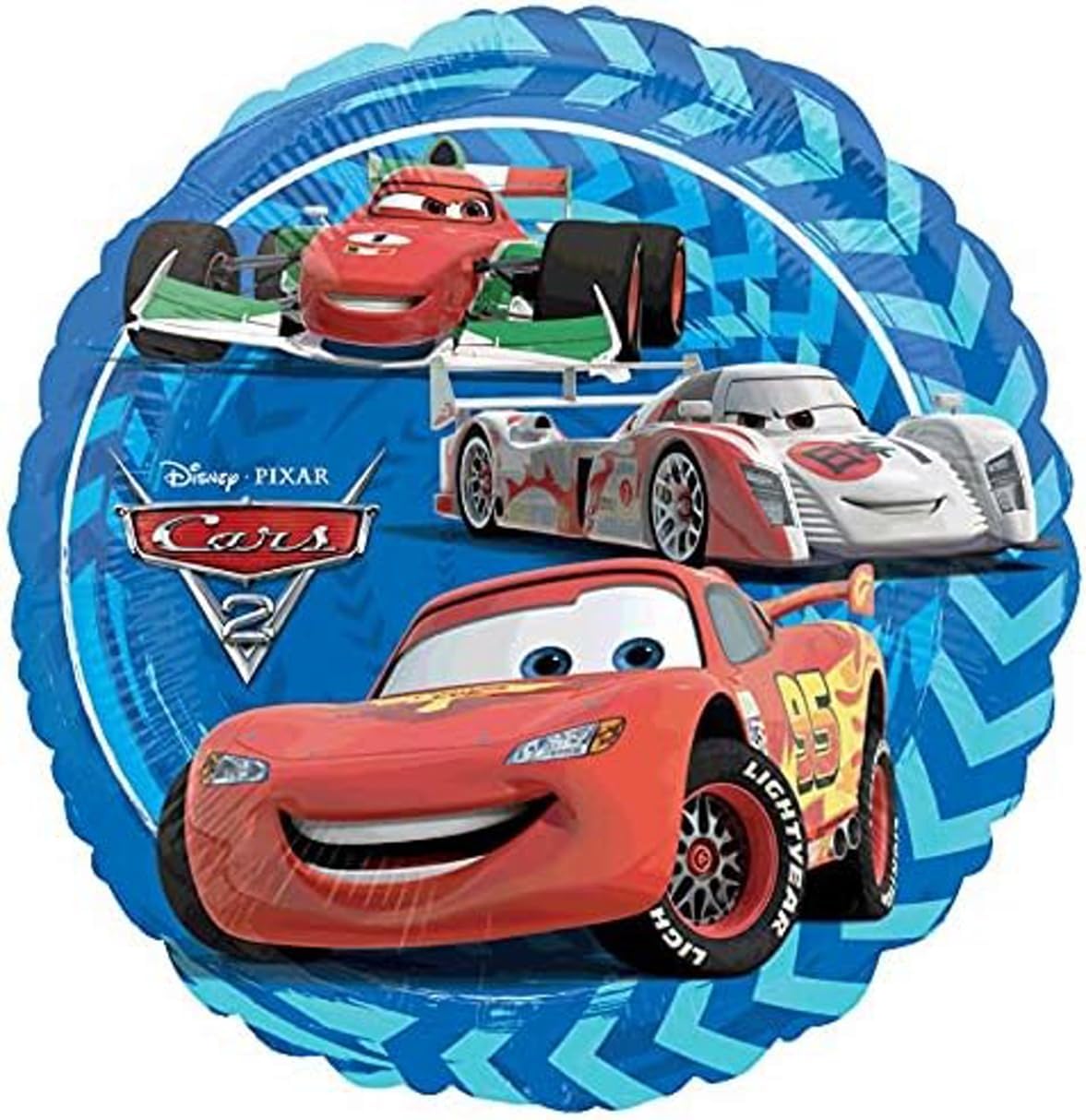 Cars 1st Birthday Party Supplies Trophy Balloon Bouquet Decorations