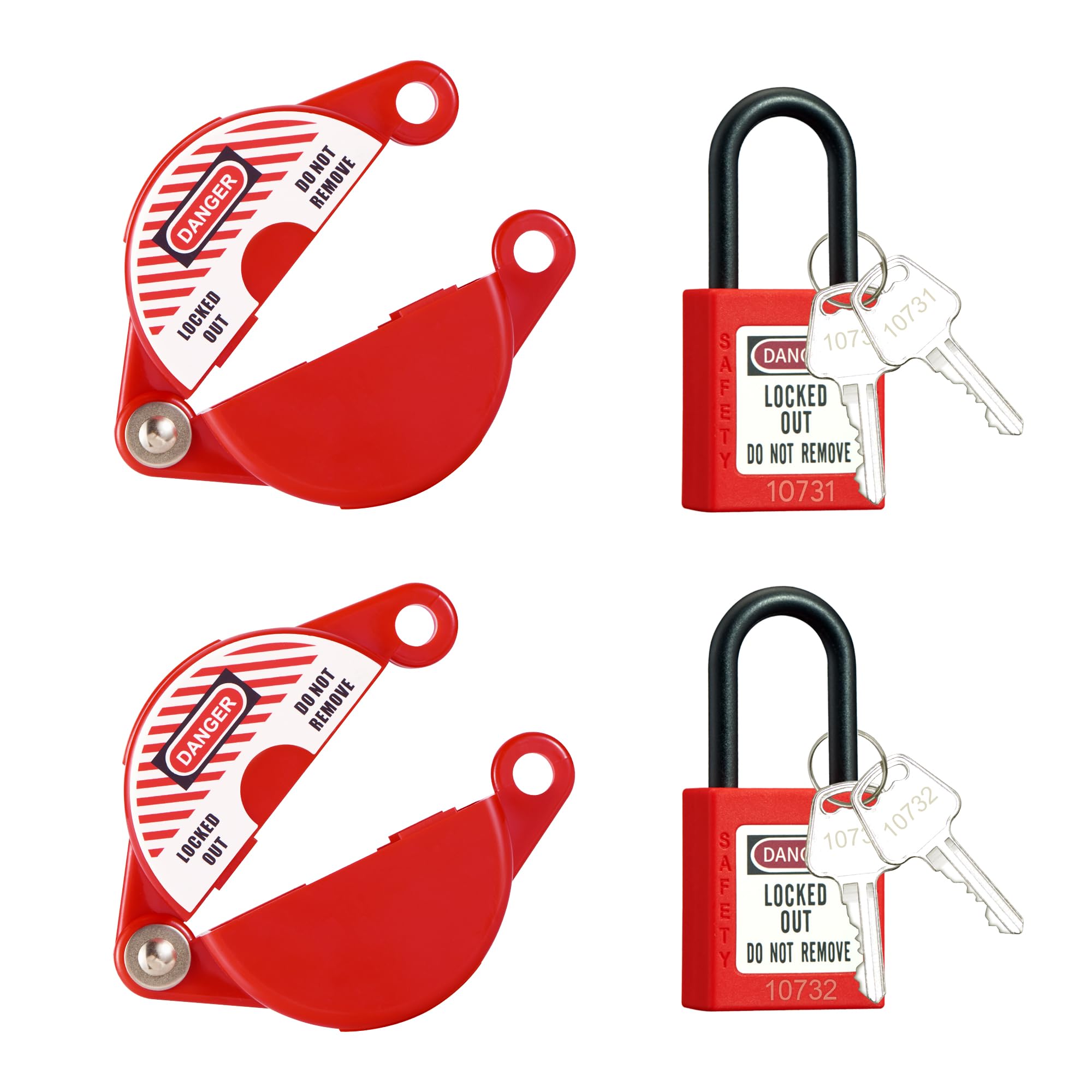 Outdoor Water Valve Locking Device Hose Bib Spigot Lock Gate Valve Lockout Set - Safety Lock For Outdoor Faucets & Propane Tanks Propane Tank Lock Gate Valve Lock For Industrial Use - View #9