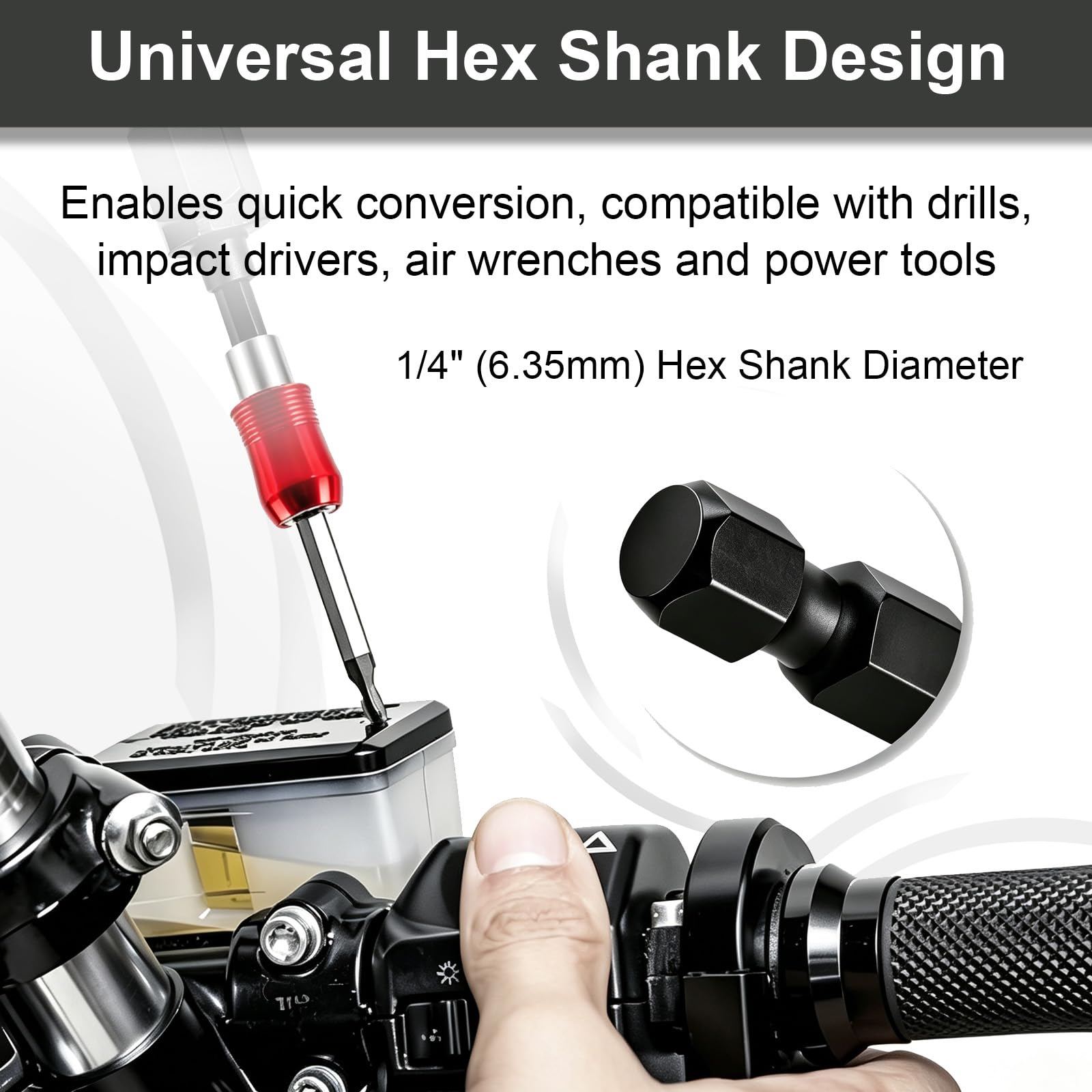Magnetic Bit Holder - Impact Driver & Drill -4 Magnetic Bit Holder - Impact Driver & Drill -4