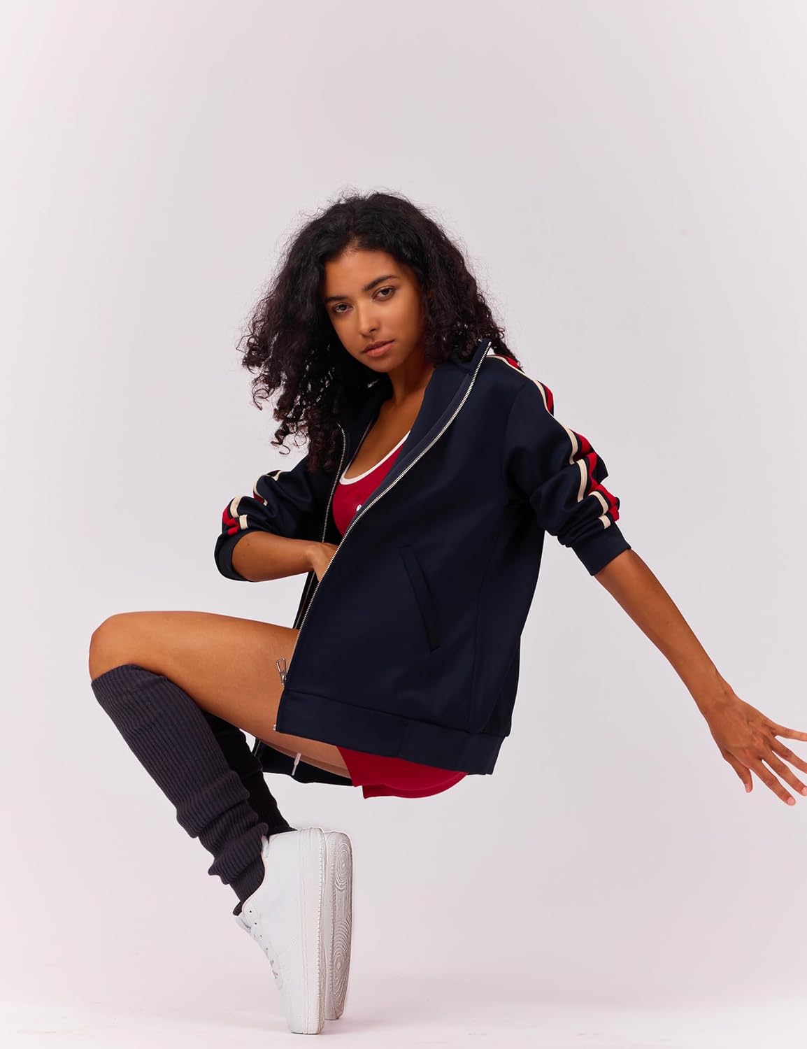 Womens Wool Leg Warmers Winter 28'' Thigh High Long Legwarmers 80s for Yoga Ballet Dance - Image 5