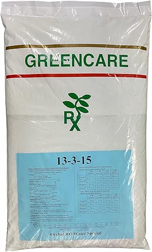 MSU Orchid Fertilizer 13-3-15 Ósmosis inversa, lluvia, agua del grifo Fórmula 2 libras