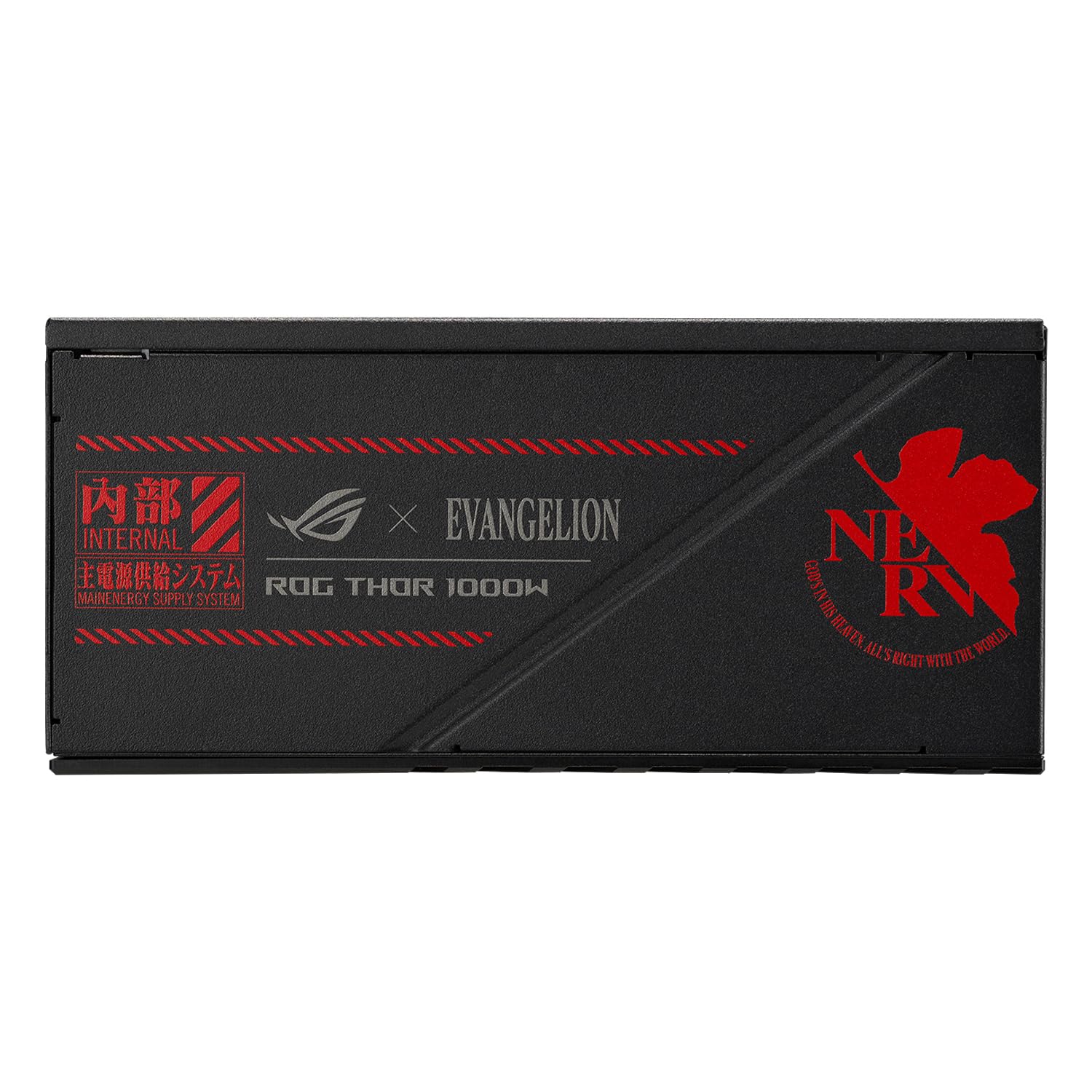 ASUS ROG Thor 1000W Platinum II Fuente de Alimentación Modular, 80+ Platinum, Certificado Lambda A++, Disipadores ROG, Ventilador PWM de 135 mm, Modo 0dB, Panel OLED, Cables con Funda, Aura Sync
