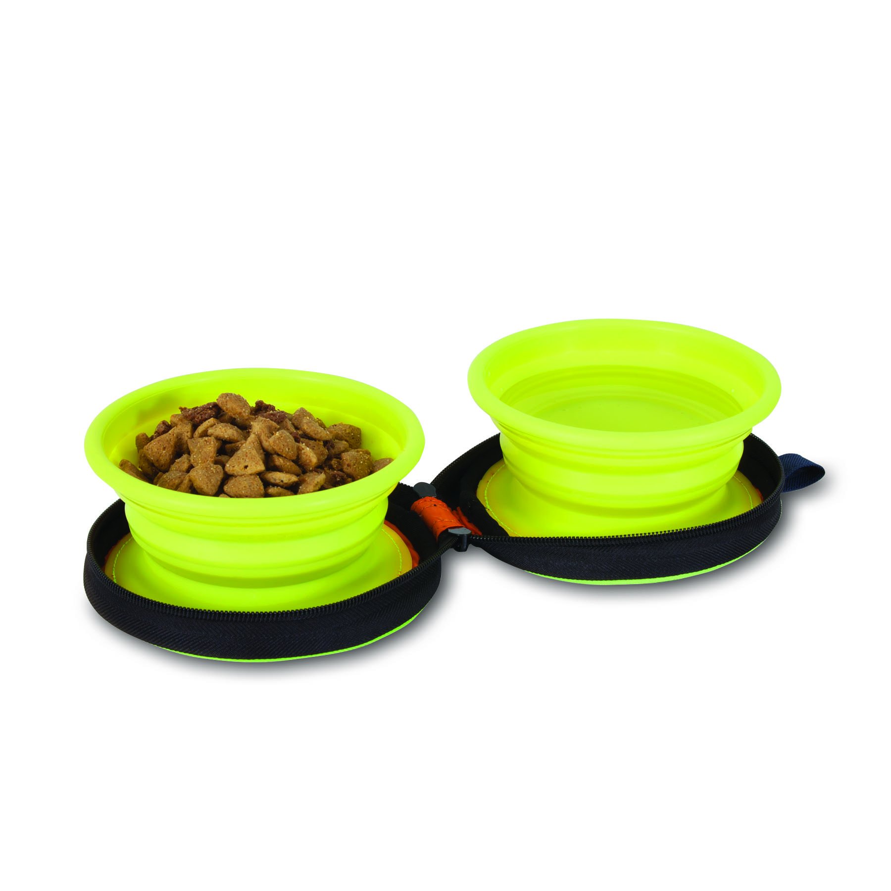 Petmate Coque en Silicone de Voyage Bol 3 Tasses Duo