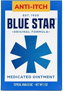Blue Star Anti-Itch Medicated Ointment 2 oz (Pack of 5)