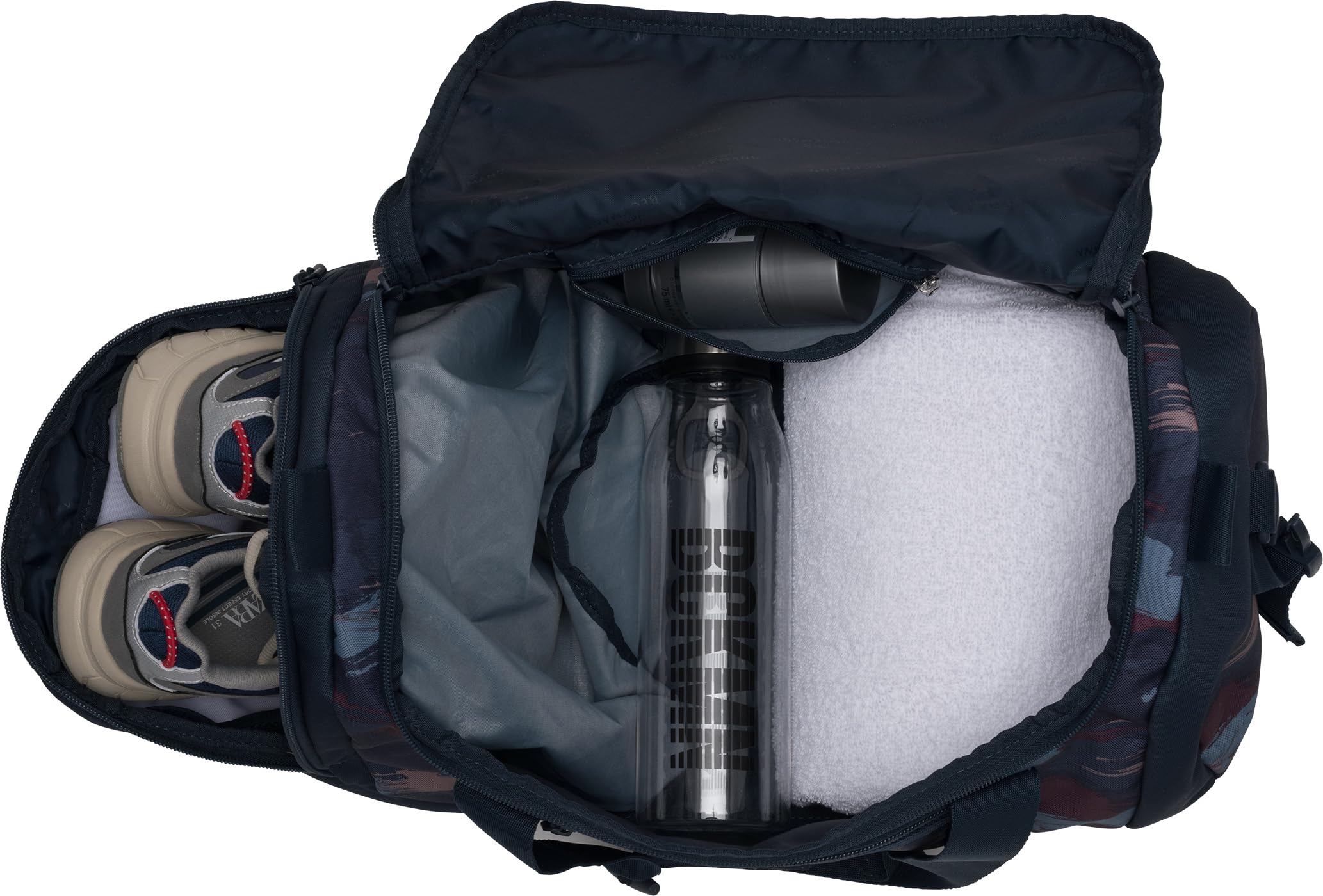 Beckmann, Duffelbag Sport Junior Blue Brush, Sporttasche für die weiterführende Schule, ab 5. Klasse, Blue