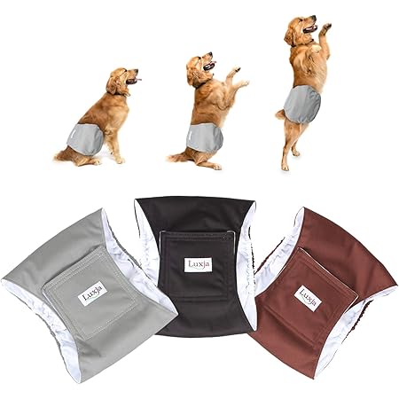 Amazon Co Jp Luxja 犬用マナーベルト 男の子 メッシュ 防水 伸縮性 3点セット マーキング お漏らし オシッコ対策 お出かけ しつけ 介護用 ｍ 黒 グレー コーヒー色 ペット用品