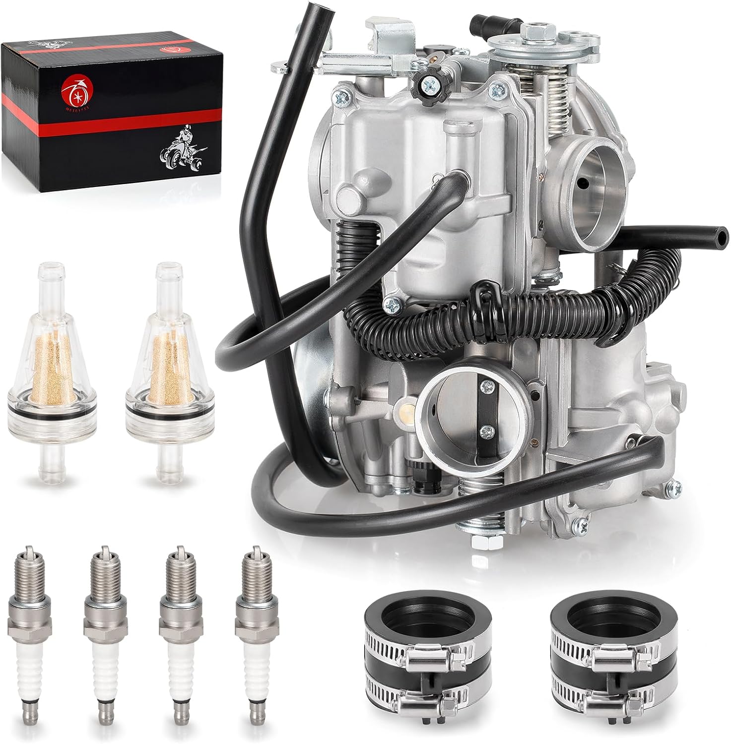 Carburetor & Intake Manifold Compatible with Honda Shadow ACE VT750C VT750CD 1998 1999 2000 2001 2002 2003