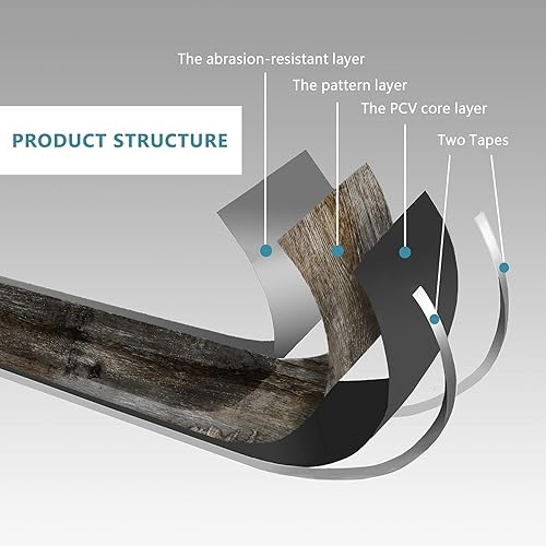 Miniatura 8 de Paneles de pared de decoración urbana, azulejos de vinilo autoadhesivos fáciles de despegar y pegar para cocina, dormitorio, puertas, tablones con
