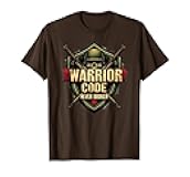Warrior Code Never Broken Military Design T-Shirt
