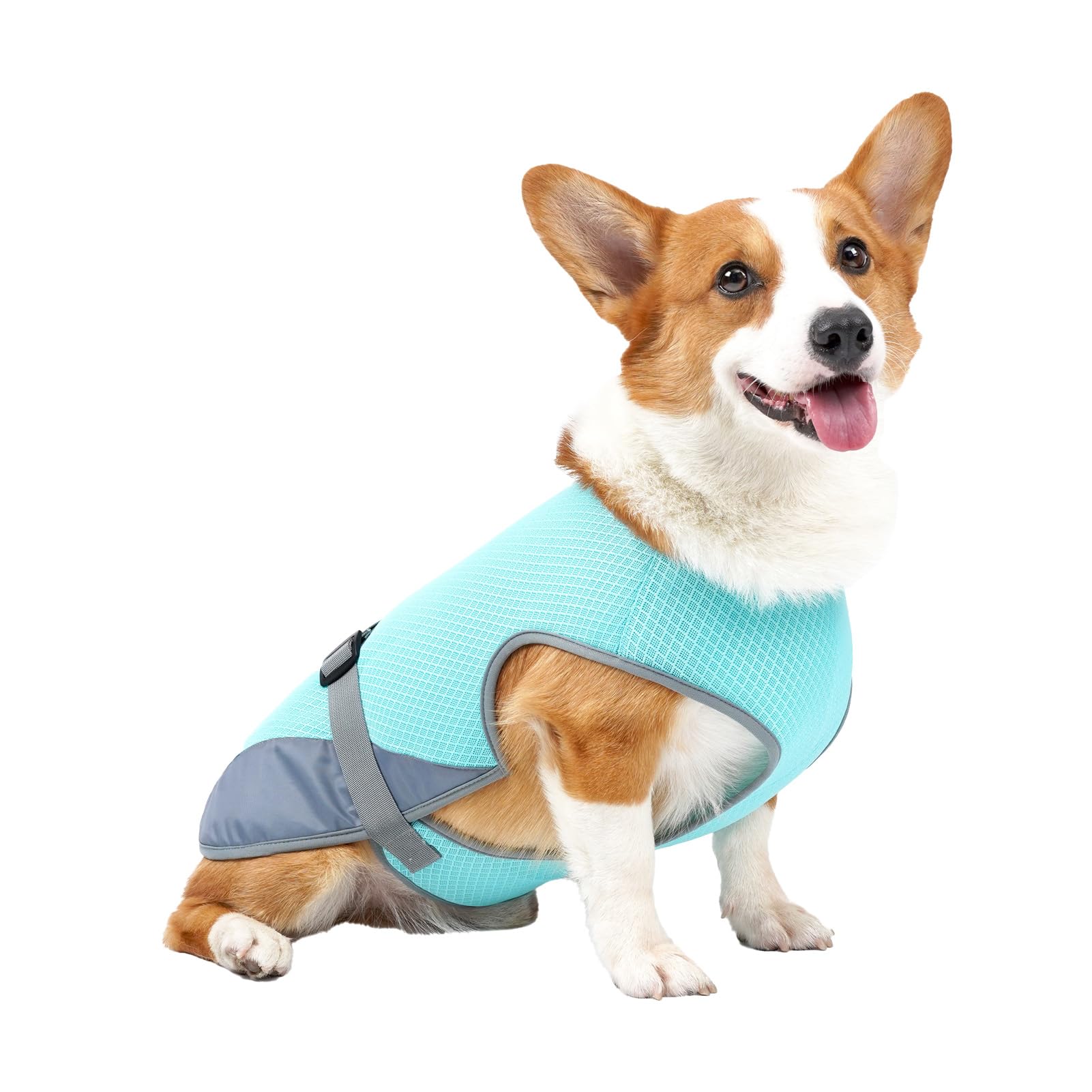 Chaleco de verano para perros camisa de enfriamiento ajustable ropa de poliéster SG