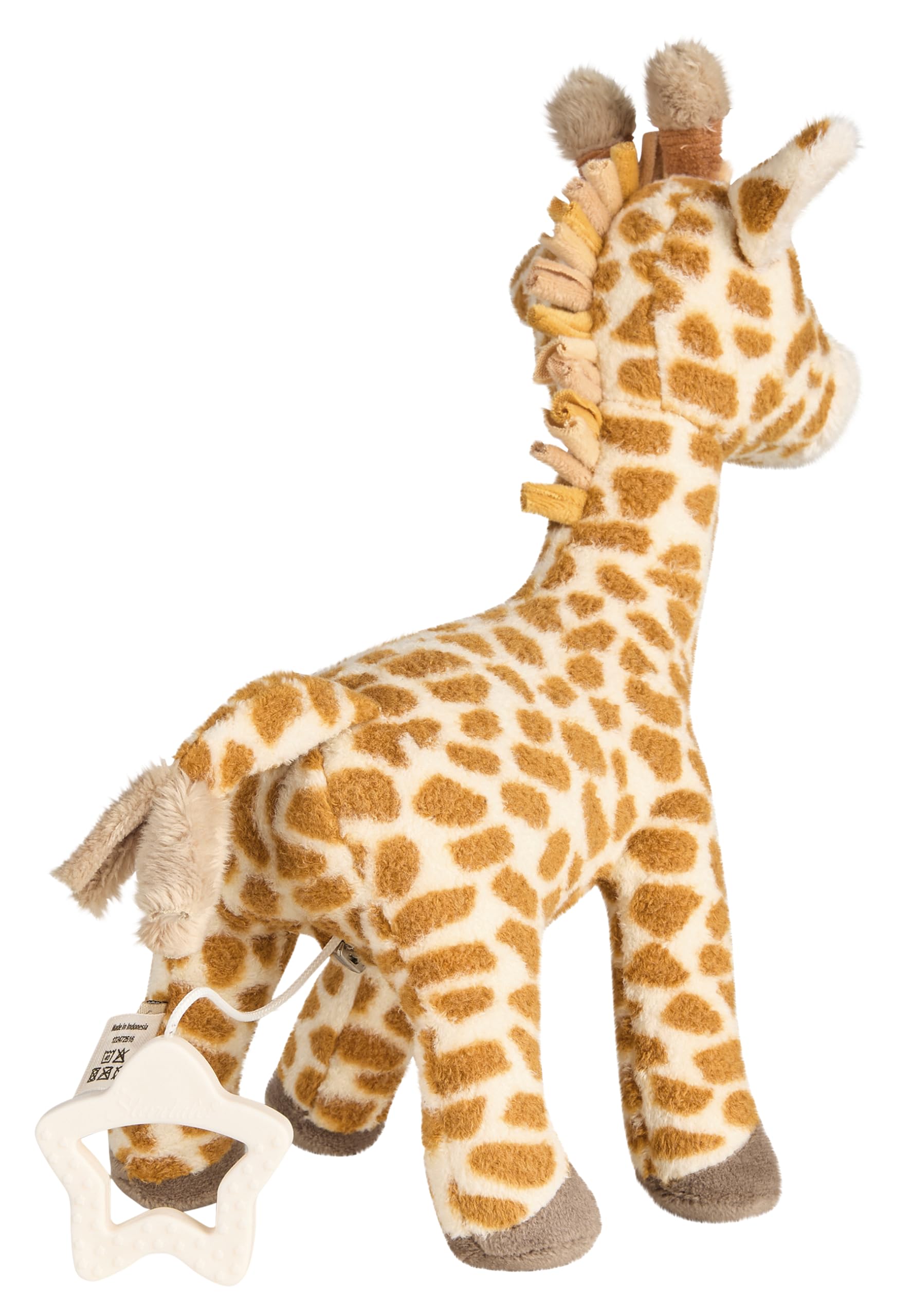 Sterntaler Carillon M Giraffe Kaya – Carillon in tessuto morbido – Carillon rimovibile – Melodia: Ninna ninna Brahms, pratica impugnatura a stella – aiuto per addormentarsi – regalo, dalla nascita