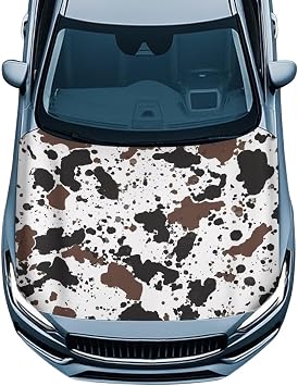 Heavy Duty SUV Car Cover,with Cowhide Print an All-Weather,Waterproof Car Cover for Indoor & Outdoor Use