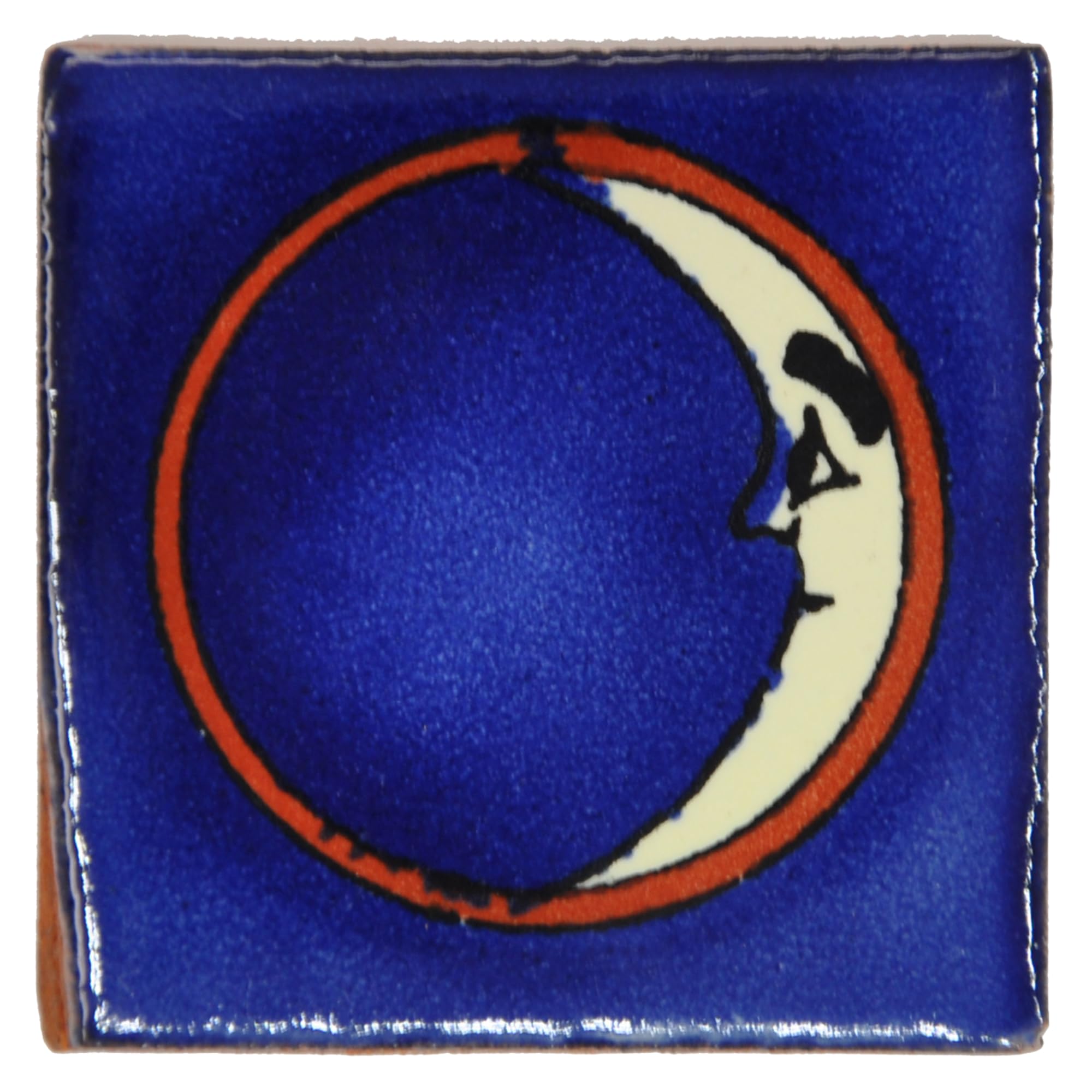 Tumia LAC Handmade Mexican Talavera Tile - Authentic Style Bella Ceramic Tiles for Crafts, Backsplashes and Home Improvement - Individual Tile