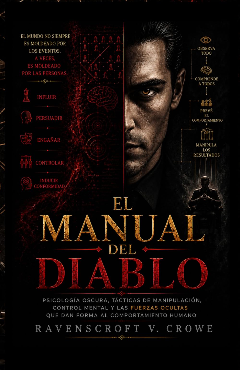 EL MANUAL DEL DIABLO: Psicología Oscura, Tácticas de Manipulación, Control Mental y las Fuerzas Ocultas que dan forma al Comportamiento Humano