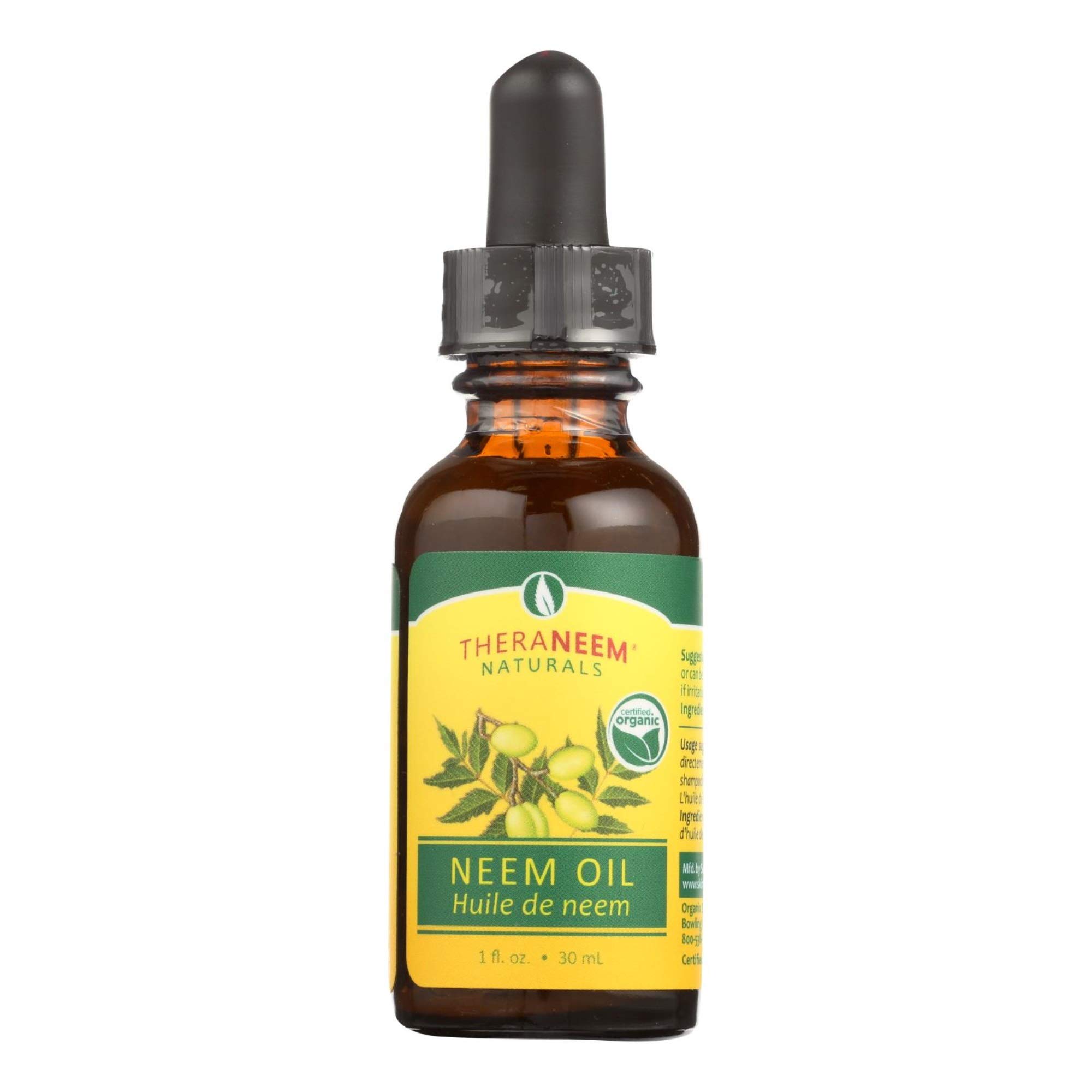 Neem Oil, Certified Organic-1 oz Brand: TheraNeem/Organix-South Inc. by Organix South TheraNeemÃ‚