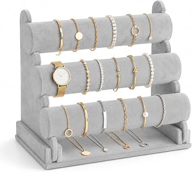 Removable Jewelry Stand Bracelet, Necklace, and Watch Holder