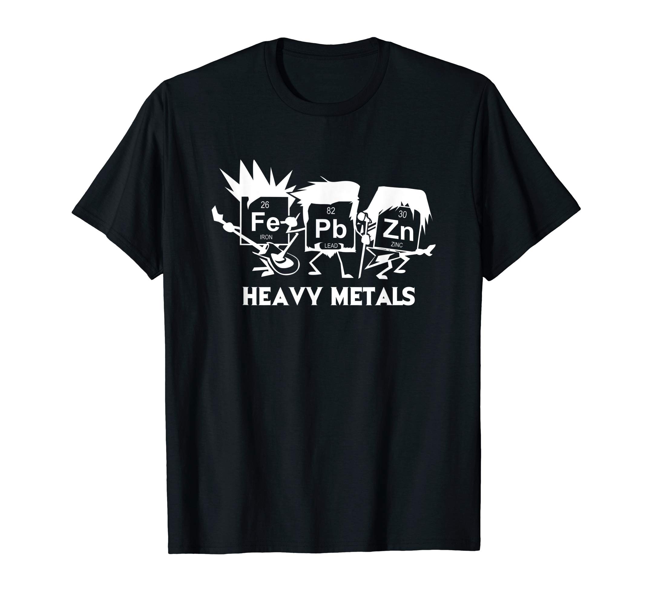 Science SumoHeavy Metals Science geek and heavy metal T-ShirtOEKO-TEX STANDARD 100