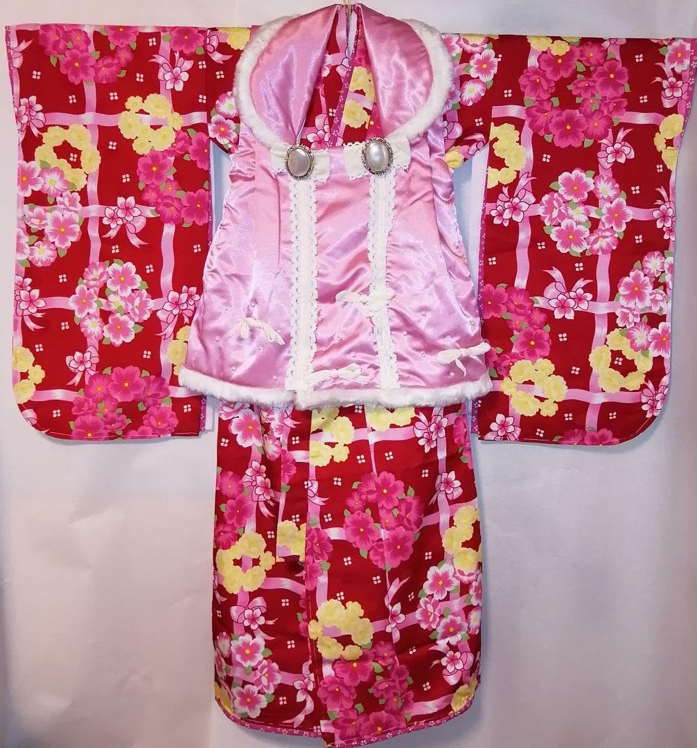 松田聖子ブランド 七五三 3歳.着物.被布.女の子セット巾着 髪飾り 草履付3④ Amazon.co.jp: 松田聖子ブランド七五三 3歳.着物.被布.女の子セット