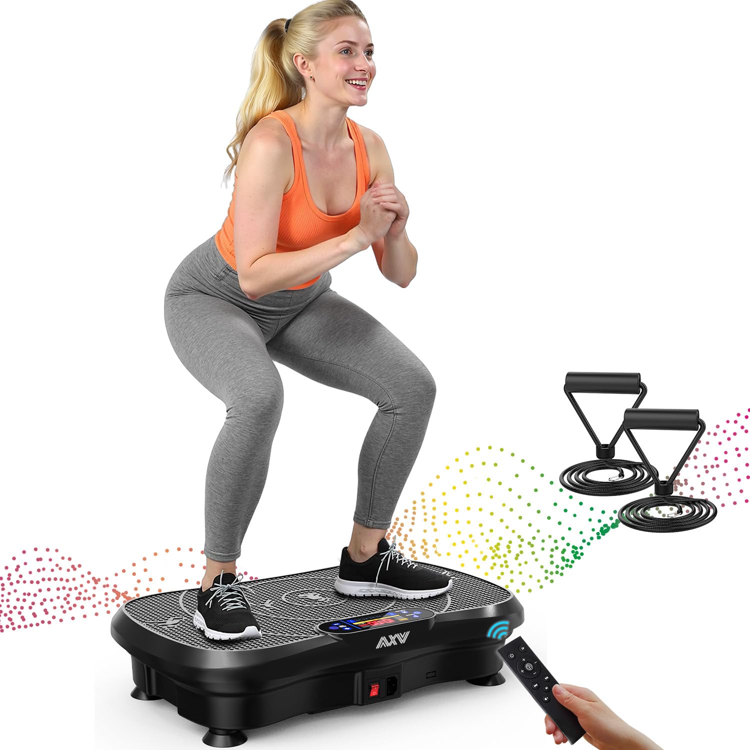 Amazon.com : AXV Vibration Plate Fitness Platform Exercise Machine
