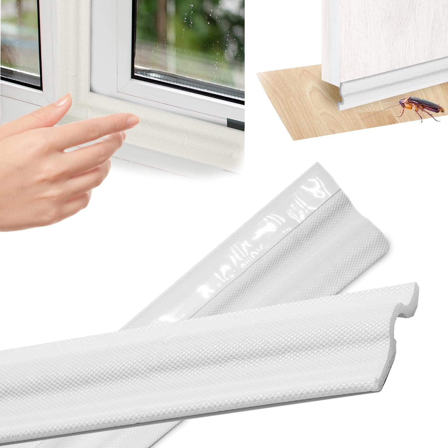 Tanness 6m Adhesive Draft Excluder Draft Excluder for Windows