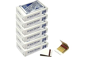 White 300 Matchbooks: Light Up Your Special Moments with Style
