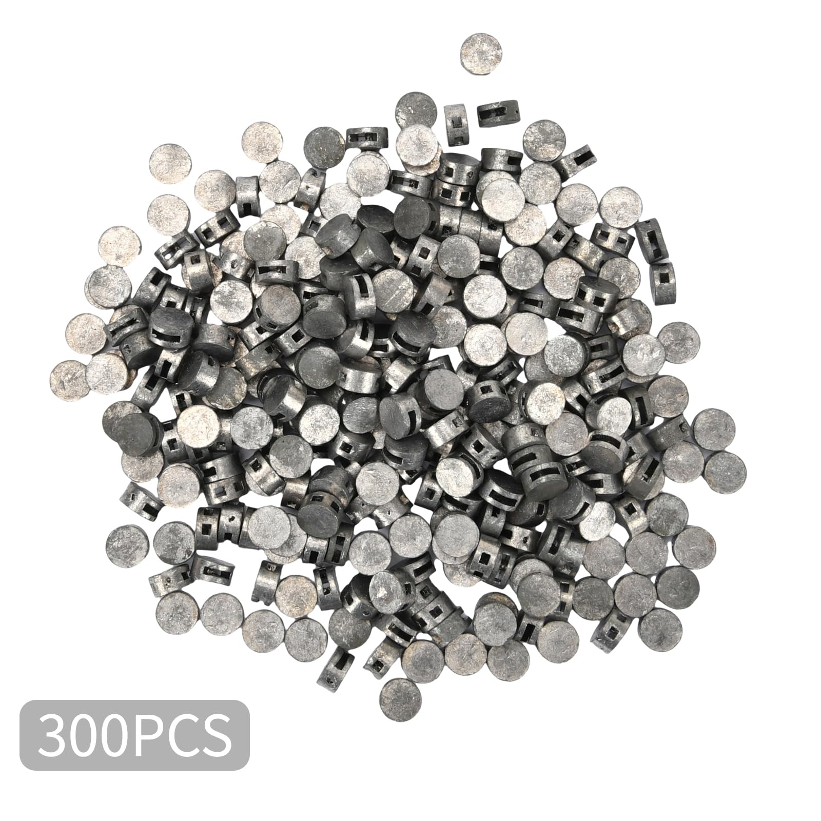300 granos redondos de sellado de plomo de 10 mm x 5 mm con cables de cobre, para medidor electrónico, computadoras, medidores de gas (300 unidades)