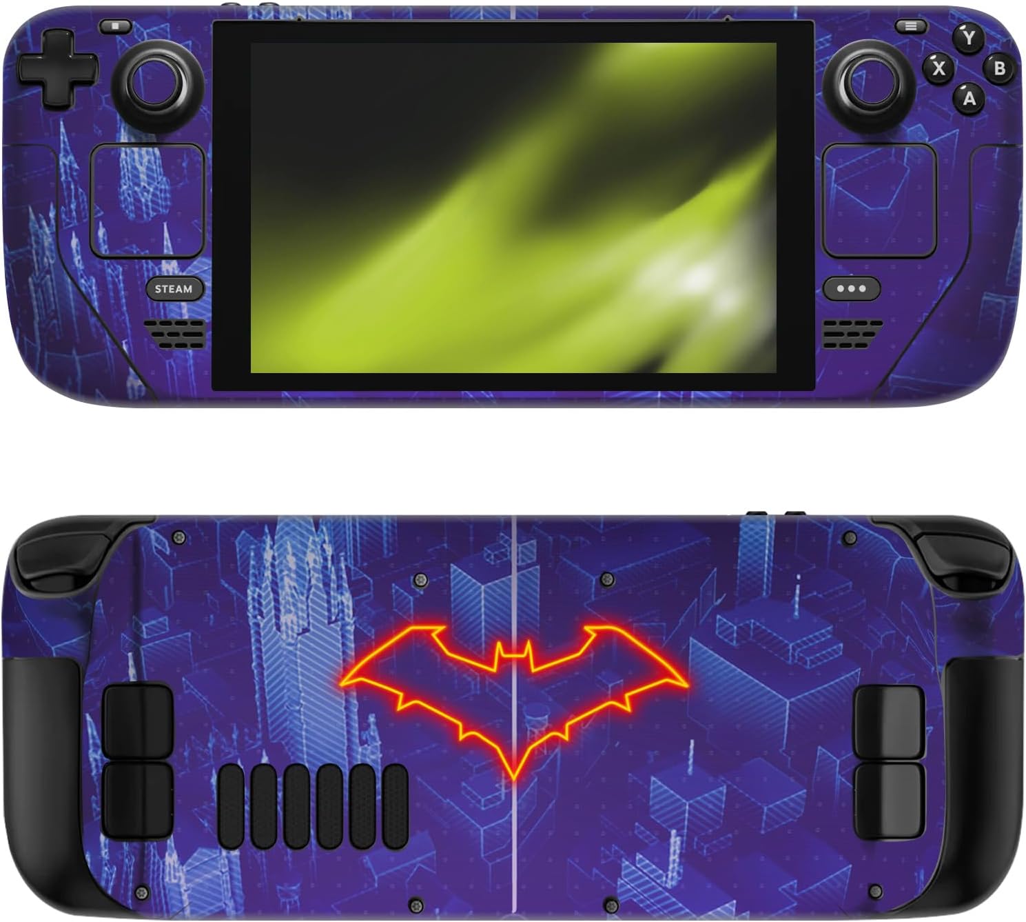 Head Case Designs Officially Licensed Gotham Knights Red Hood Character Art Vinyl Sticker Skin Decal Cover Compatible with Steam Deck