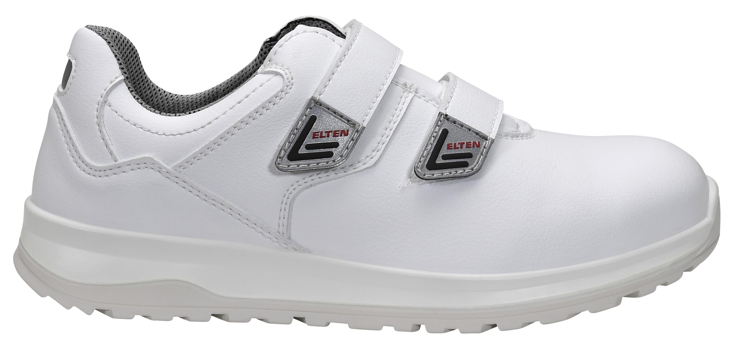 ELTEN White Grip Low ESD S2 | Sicherheitsschuhe für Damen & Herren, Stahlkappe, leicht, atmungsaktiv