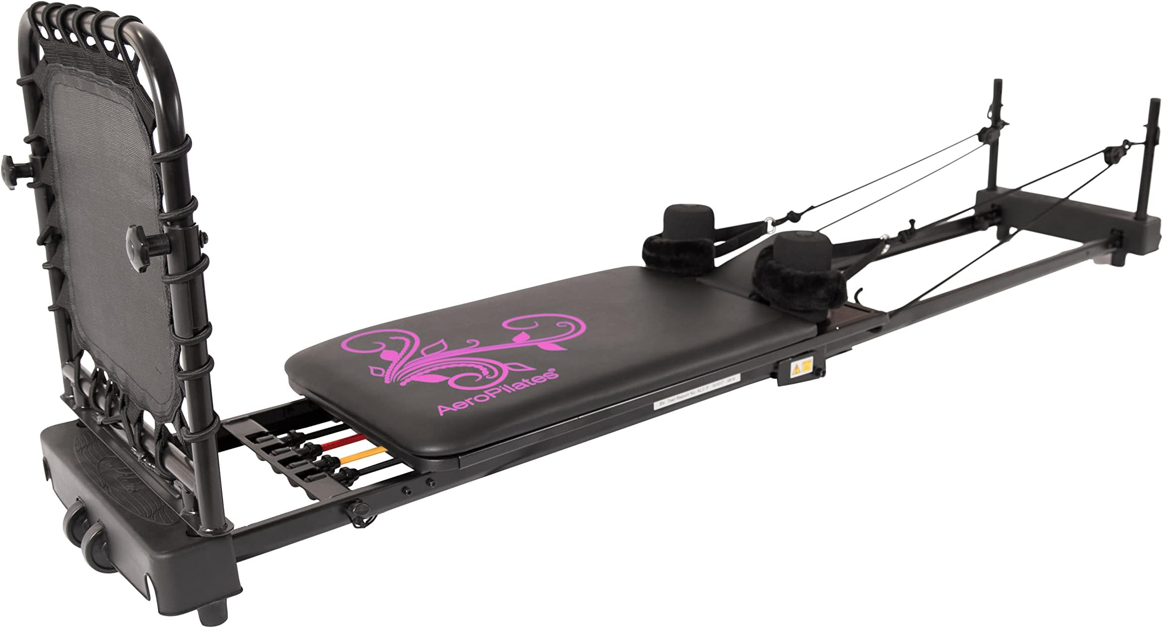 Bodi-Tek AeroPilates Pilates Reformer 435 PLUS - Black
