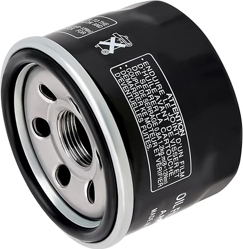 Miniatura 6 de AHL 147 Filtro de aceite para YAMAHA T-MAX 530 2015/XP500 T-MAX 500 2001-2011/XP500 T-MAX SPECIAL 500 2006-2007/XP500 T-MAX 500-1er filtro 2012-2013