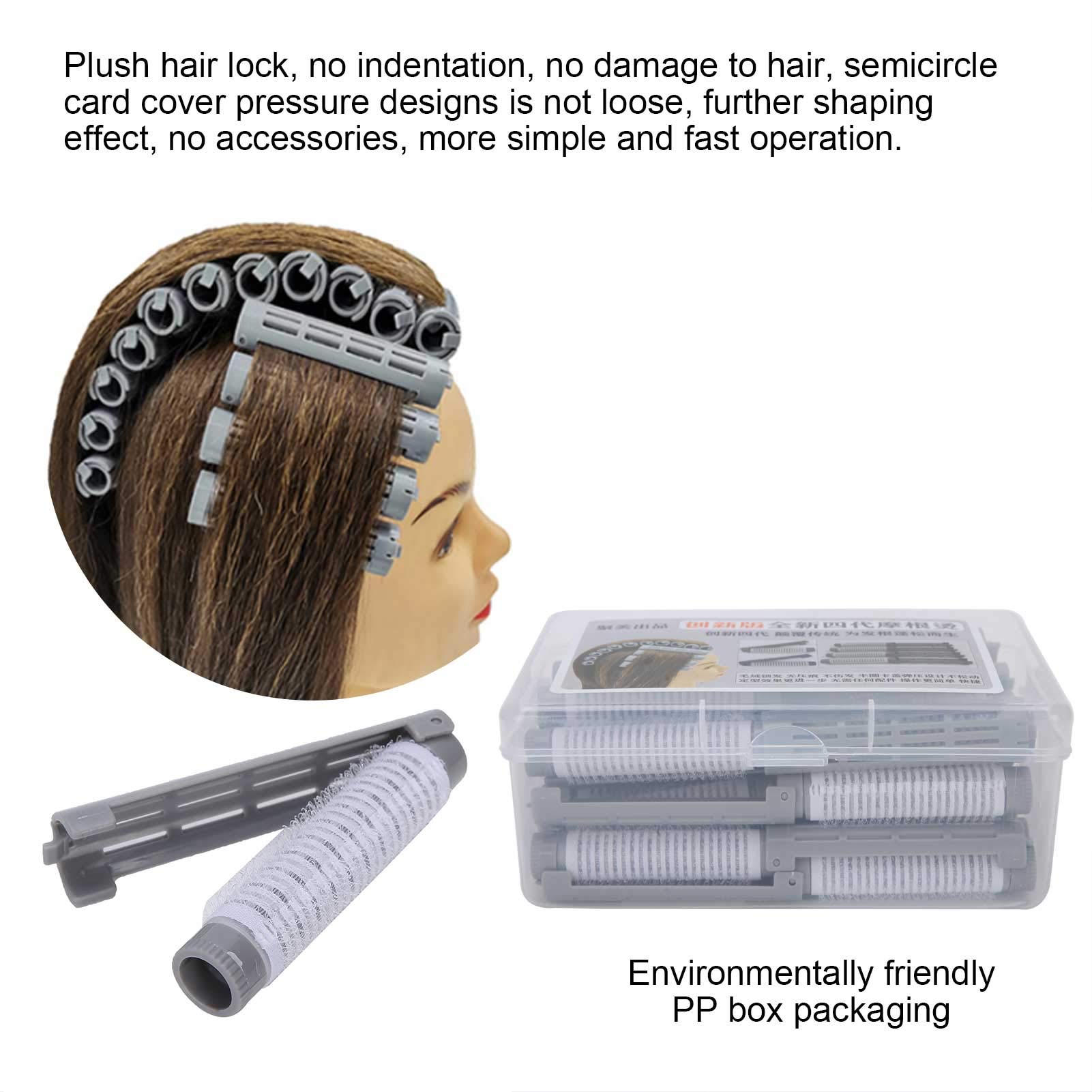 20pcs Perm Rods for Long and Short Hair Plush Lock Design, No Damage, No Heat, DIY Hairdressing Tools - Image 4