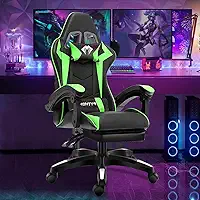 Cadeira Gamer Ergonomica Moderno Verde, Design Ergonômico, Giro de 360 Graus, Material Premium, Adequada para Várias Ocorrências, para Trabalho, Estudo e Jogos