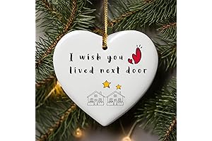 Charming Heart Ornament: A Cherished Keepsake of Sisterhood