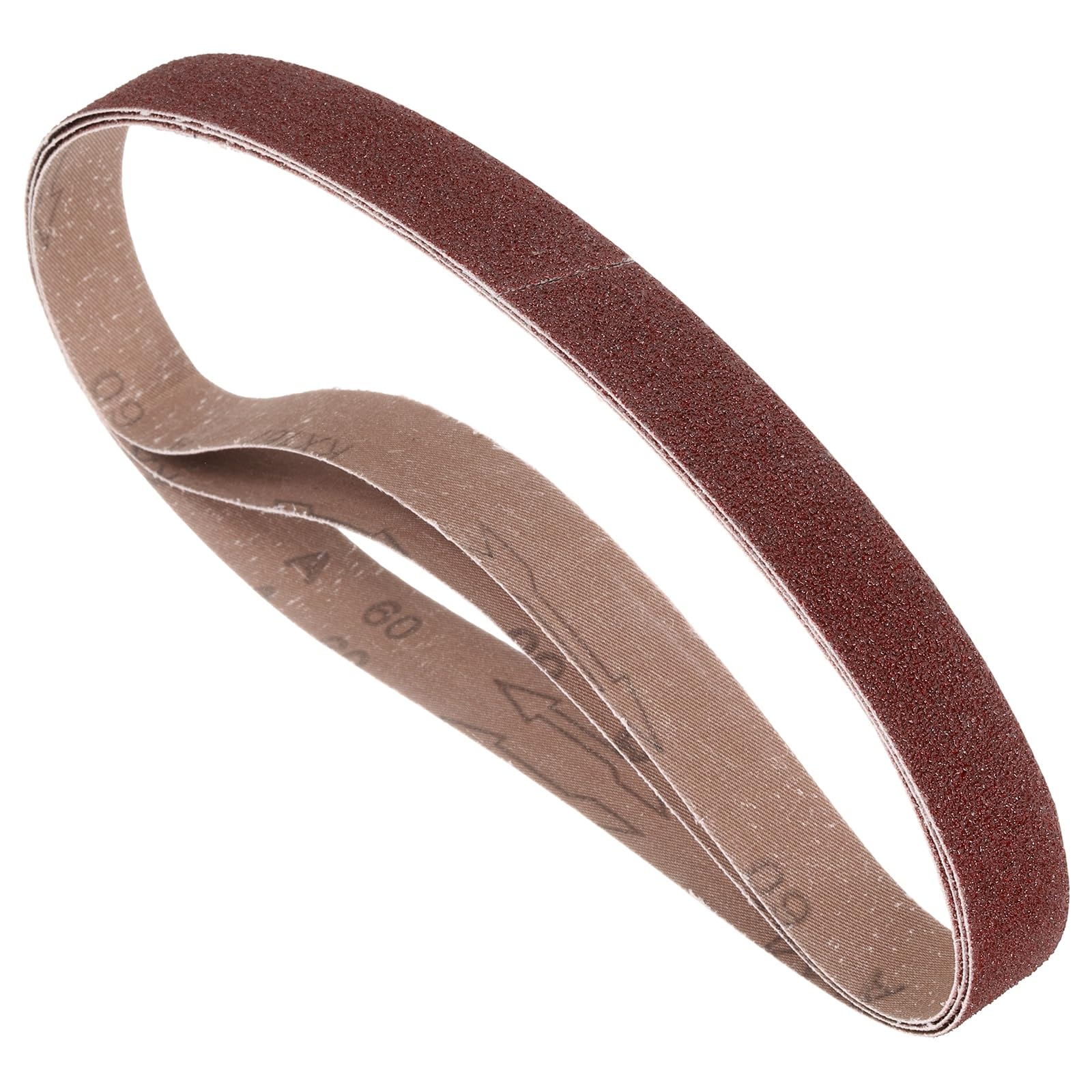 Kozelo 3 Pcs Sanding Belts 30mm x 533mm 60 Grit Aluminum Oxide Abrasive Sandpaper for Belt Sander Metal Grinding Wood Working Weld Rust Removal โ image 1
