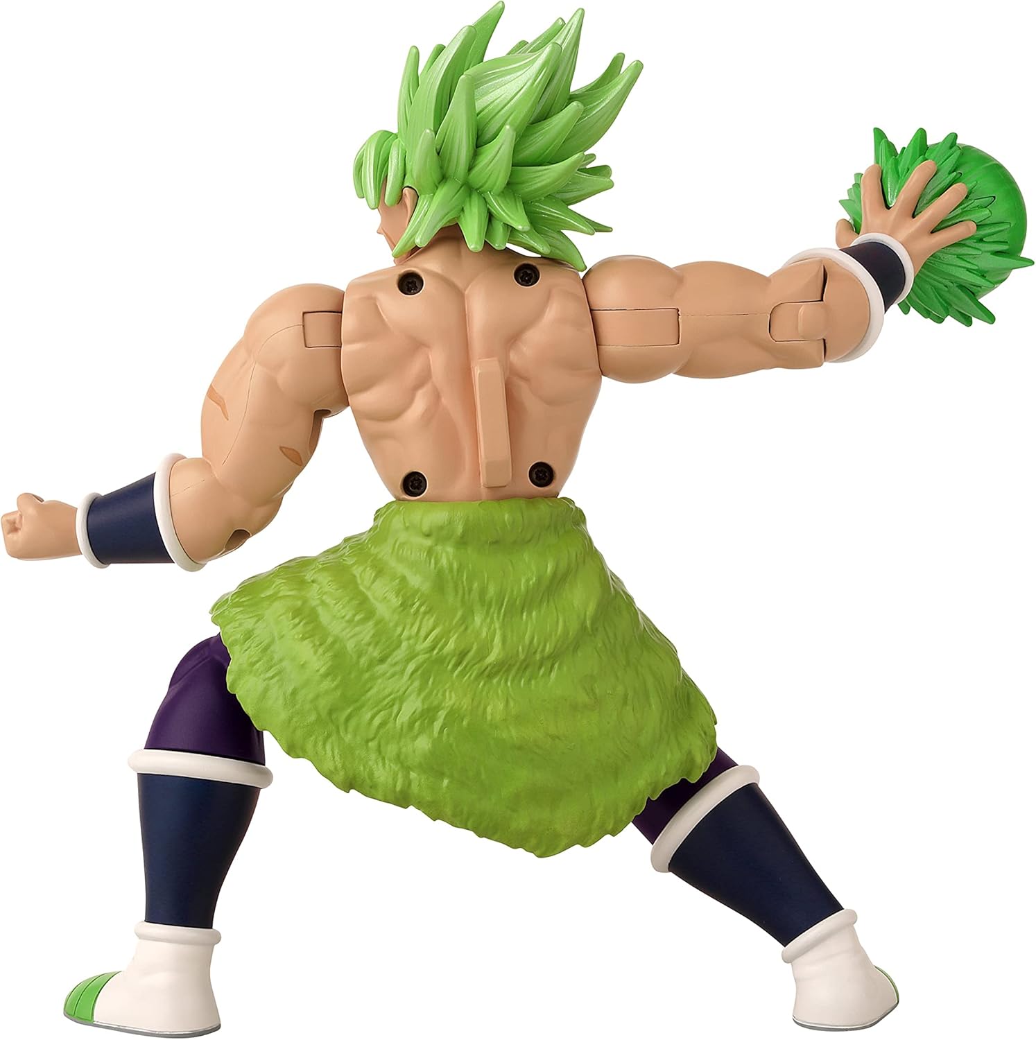 Bandai Namco - Dragon Ball Super - Super Saiyan Broly, 7" Action Figure Attack Collection