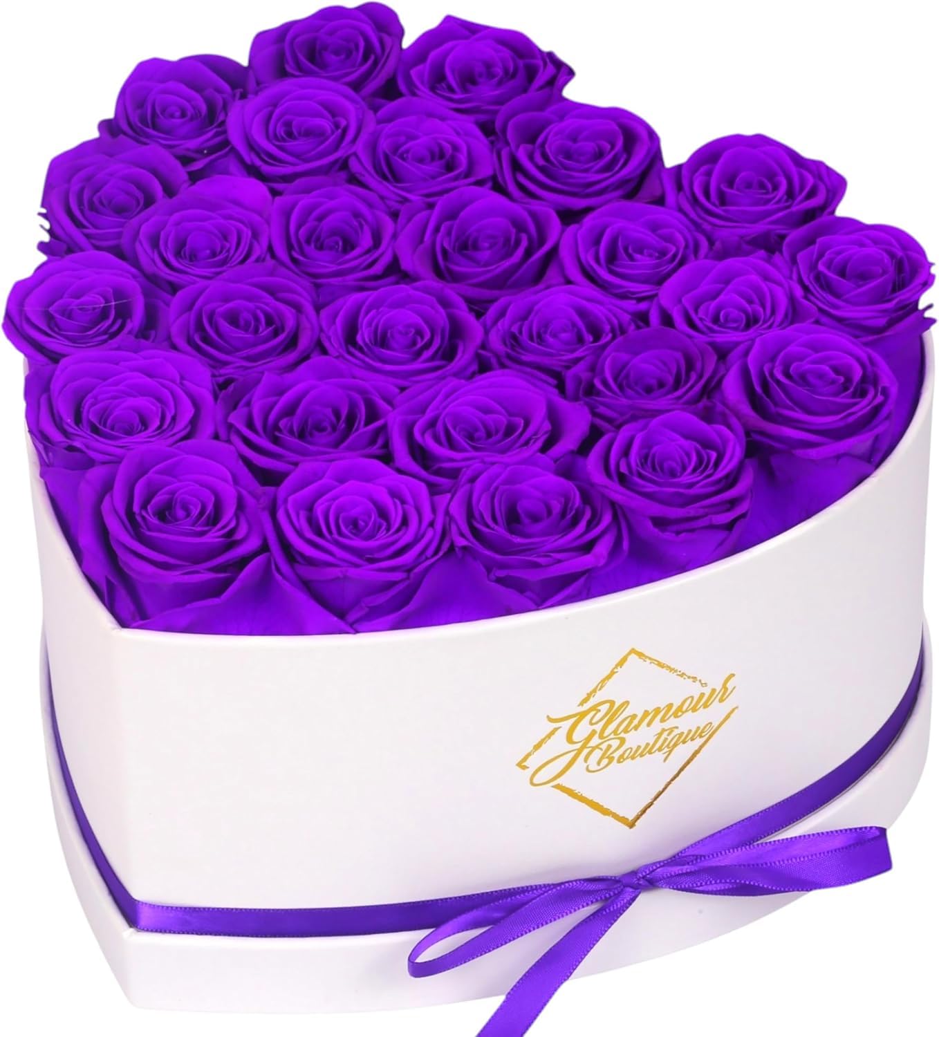 GLAMOUR BOUTIQUE Preserved Roses Heart Box