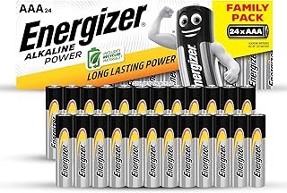 Energizer AAA Batteries, Alkaline Power Batteries, 24 Pack