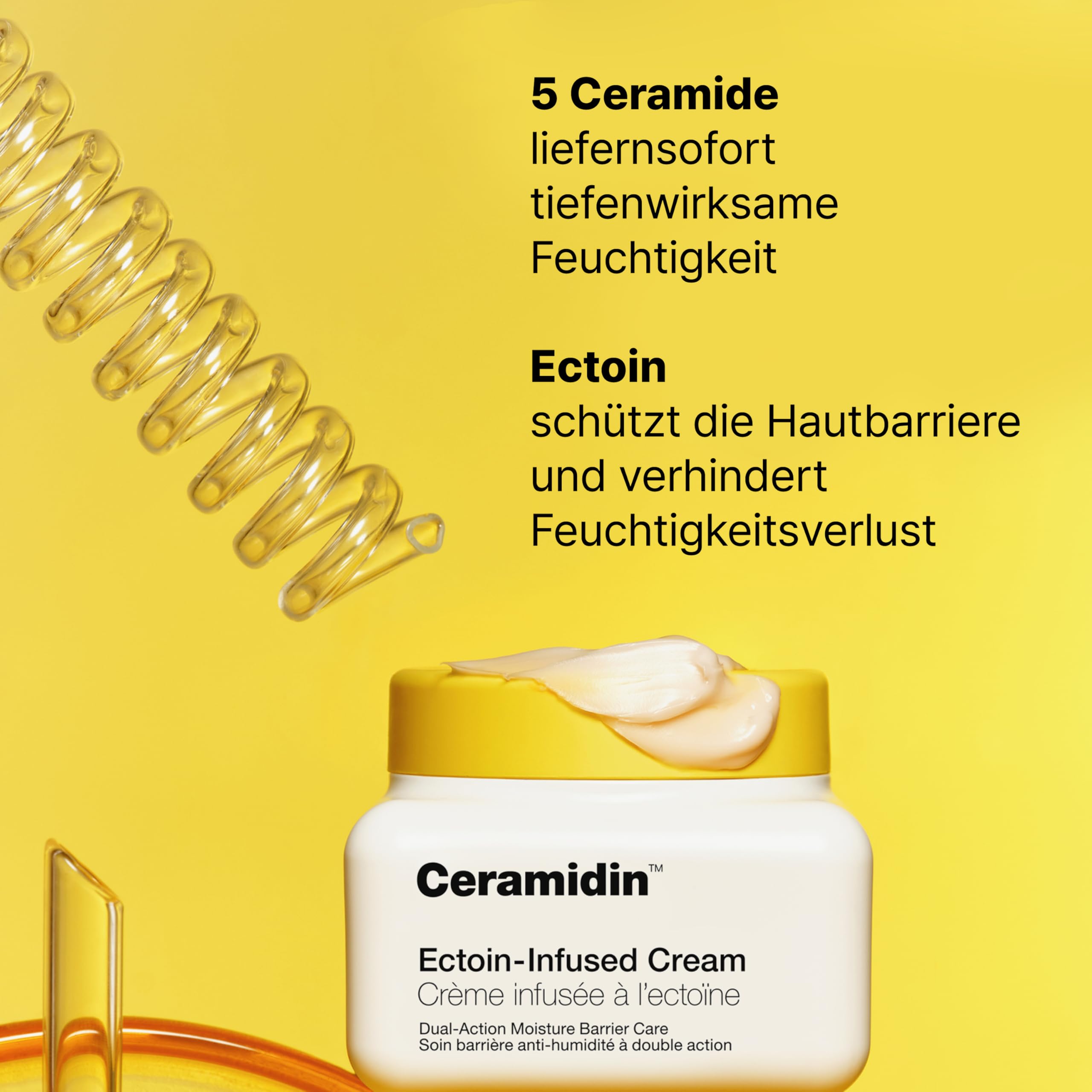 Dr.Jart+ Ceramidin Gesichtscreme 50 ml | Mit Ectoin für trockene Haut | Koreanische Hautpflege