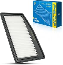 PHILTOP Engine air filter CA11469 Replacement for Chevrolet Spark 2012 2013 2014 2015, L4 1.2L, Rigid Panel