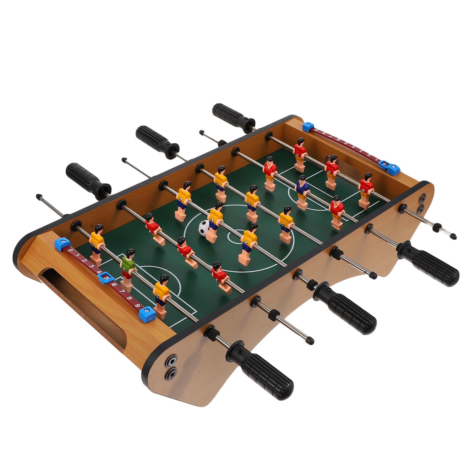 CRAFTHROU Gioco da Tavolo in Plastica e Acciaio Inossidabile, Resistente Giocattolo Interattivo e Migliora la Coordinazione Occhio-mano Calcio e Famiglia