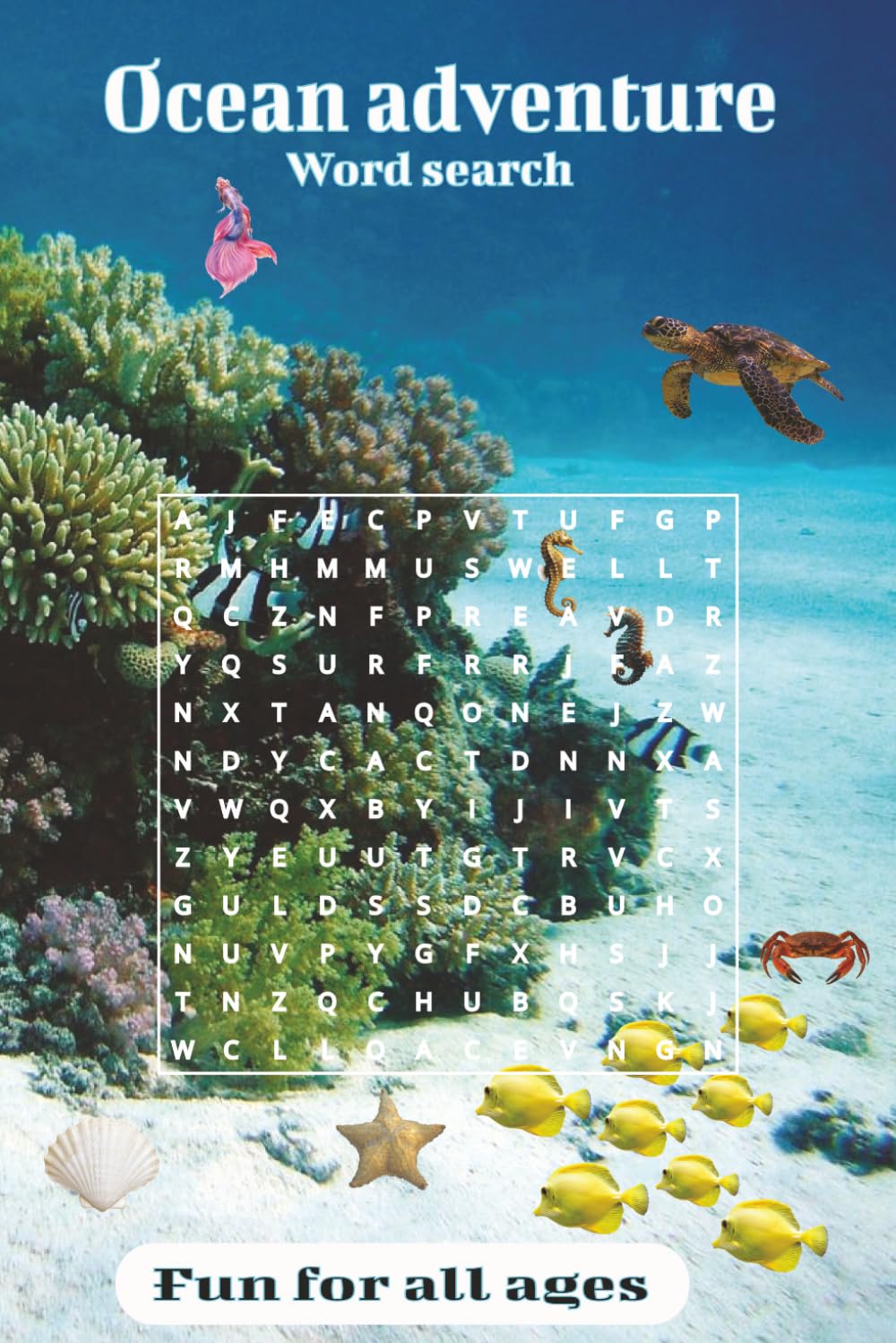 Ocean Adventure word search: “Discover the Deep Sea: Ocean Science Word Search Activity” great for learning about the ocean.