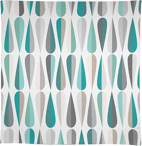 Miniatura 1130 de Mantel floral hippie, diseño retro de los años 70, naranja, rosa, azul, floral, bohemio, estampado estético de margaritas, para fiesta, picnic